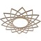 Ekena Millwork Eleanor Wood Fretwork Pierced Ceiling Medallion, Hickory, 18"OD x 6 7/8"ID x 3/8"T CMWP18X18X0375EAHI - alternate 2